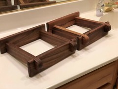 Custom Made Walnut Speaker Stands for Pioneer HPM 900 Speakers
