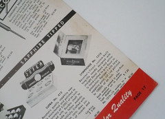 1952 Recoton Replacement Needle Simplified Reference Guide