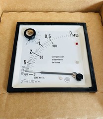 SACI Serie Naval IAC3VA Marine Insulation Indicator, In Box w Wiring, VGC