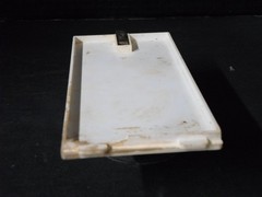 Vtg Channel Master Swing Along portable record player parts Battery Cover,Needle