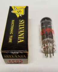 SYLVANIA 6CU5 Vintage Electronic Vacuum Tube – NOS – New Old Stock ~ Tested