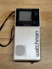 WORKING – Vintage Sony Watchman Portable Black & White TV FD-20A