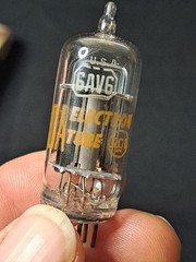 Vintage RCA 6AV6 Radio Amp TV Vacuum Tube Tested Good IOB