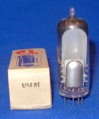 NOS NIB Tungsram UM81 Tuning Eye Vacuum Tube