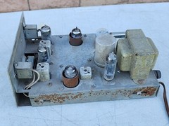 Vintage Eico MX99 Stereo TUBE Multiplex Adapter FM Radio Tuner Powers up MX 99