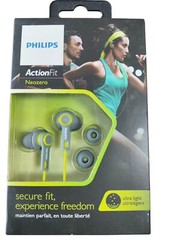 Philips SHQ2300LF/00 ActionFit Sports Headphones (Yellow)