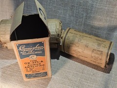 Cunningham CX-371-A EMPTY box + original paperwork + insert