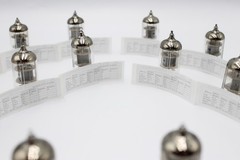 Matched Quad 6J1P-EV/EF95 /6F32 /6AK5.Pentode Tubes. VOSKHOD.Etracer Tested.