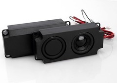 6 PCS Mini Full-Range Speakers 5W 8 Ohm Double Cavity for Advertising Machine 3.