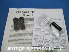 SOUND VALVES / DYNACO 6GH8A STUFFED BOARD, TUBES, BIAS (STEREO 70, ST70, ST-70)