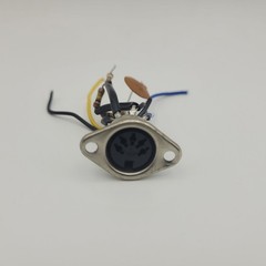 Kenwood KA-3500 Amplifier Tape Play Record 5 Pin DIN Jack Port Part w Resistors