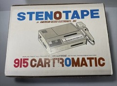 Geloso Electronics StenoTape 915 Cartromatic stenographer Dictating/transcribing