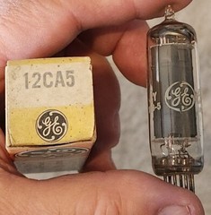 1 NOS NIB GE 12CA5 tube. Tests good on my B+K 707.
