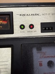 REALISTIC SCT-17 Stereo Dolby Noise Reduction Cassette Tape Deck Vintage