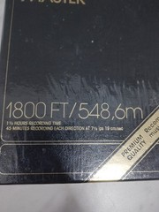 NEW SCOTCH MASTER 3M 7R-1800 VTG 7” in. 1/4” AUDIO RECORDING TAPE REEL SEALED