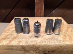 (16) Sixteen Vintage Vacuum Tube Heat Shields 7 And 9 Pin