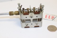 SET OF 3 – DRAKE TR‑4C – AIR‑VARIABLE CAPACITORS — ORIGINAL TRW & JOHNSON PARTS