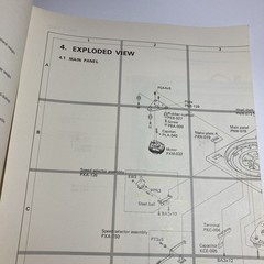 Pioneer PL-115D Turntable Service Manual 1976 Original And Rare
