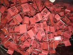 33pcs NOS ERO 4.7uF 50V HI END VINTAGE TANTALUM Caps for AUDIO!