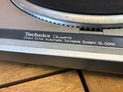 TECHNICS SL-Q350 Quartz Direct Drive Fully Automatic TURNTABLE Tested POWERS ON!
