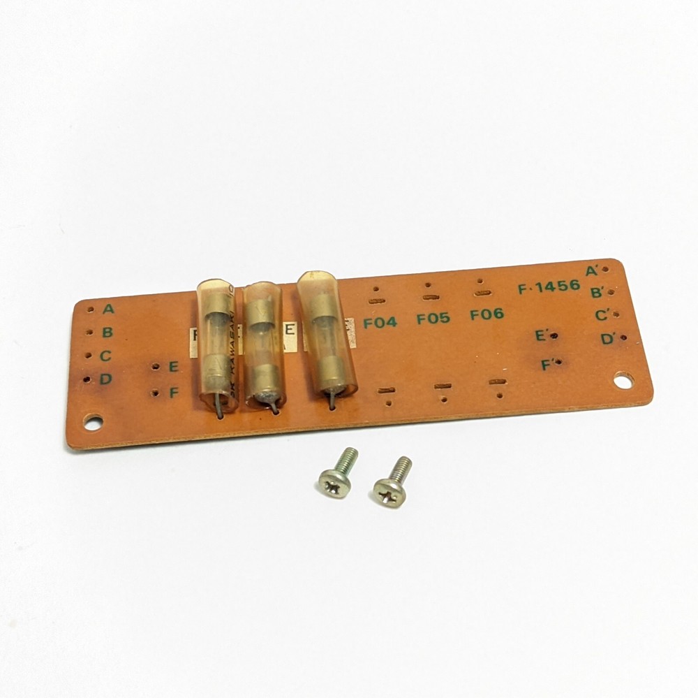Sansui AU-7500 Integrated Amplifier Parts Fuse Board F-1456