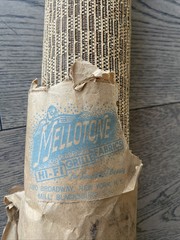 Vintage ORIGINAL Mellotone Hifi Cloth Fabric Grill Pattern #3032-1