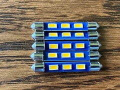 5 Warm White 43mm Festoon Lamp LED Light Bulb McIntosh MR78 MX110 MX115 MX117