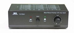 TCC TC-753LC BLACK Phono Preamp with PREMIUM AC Adaptor