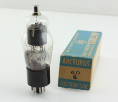 New Qty 1 NOS ARCTURUS 6J7G D Getter NOS Vintage Tube Made in USA Vintage 1966
