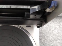 TECHNICS SL-Q6 Record Player Automatic Direct Drive Turntable Silver Very Good