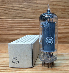 RCA JRC 5763 Vacuum Tube Tested NOS/NIB Slanted [] Getter