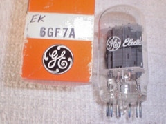 VINTAGE NOS GENERAL ELECTRIC 6GF7A VACUUM TUBE TUBES USA TESTED TUB23160