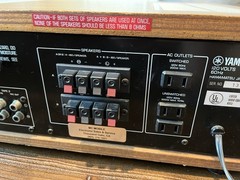Mint Yamaha CR-620 Natural Sound AM/FM Stereo Receiver, Extensively Serviced