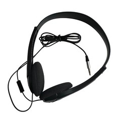 Panasonic Classic Vintage stereo Headphones comfort fit -3.5mm jack BLACK