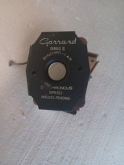 Vintage Garrard Zero 100c Record Turntable Syncro Lab Series II Motor