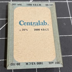 Vtg. Centralab Lot of 13 Used(?) In Original Packaging