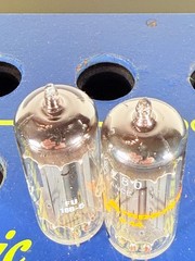 Matched Pair Amperex 6V4 EZ80 Code kC5 ±3A3 France NOS NIB Tested Like NOS Tube