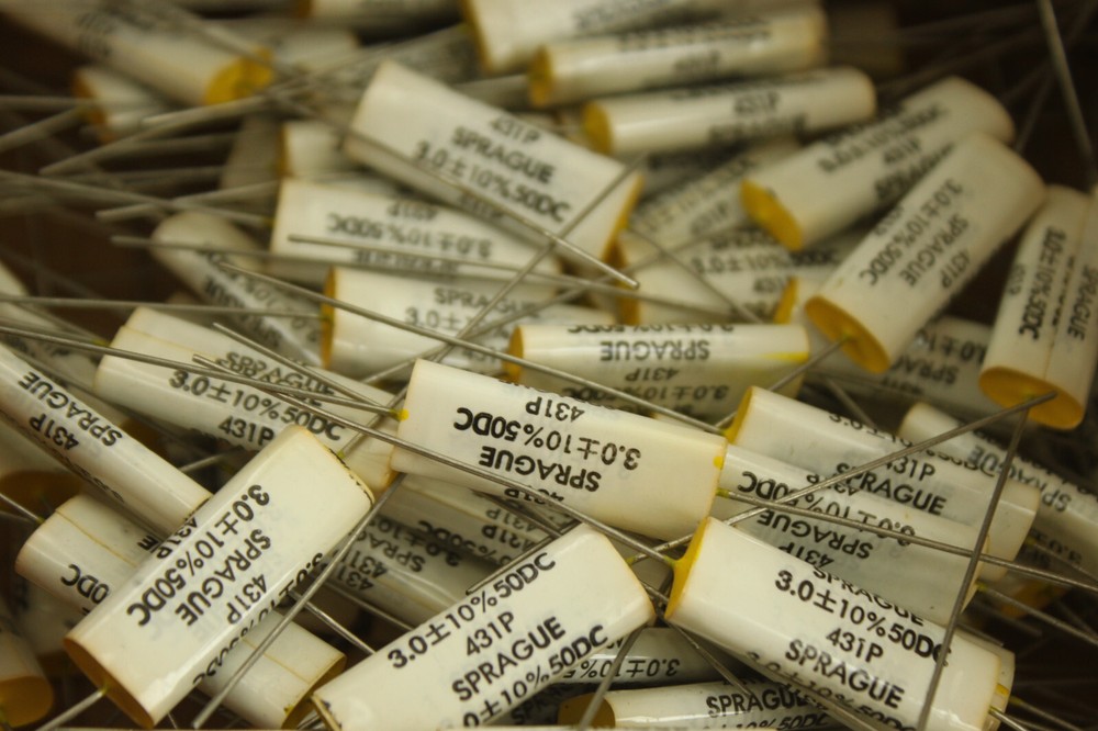 (5) Vintage Sprague 431P 3.0 10% 50DC Capacitor NOS