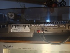 Nice! Clean! Working! Vintage Technics SL-8022 Direct Drive Automatic Turntable