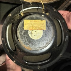Vintage Utah 15″ Speaker MH15PXC, 328638