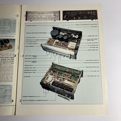 Pioneer SX-1050 Receiver Brochure Original 1975