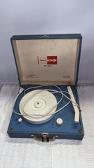 Imperial Party Time Blue Record Player Turntable Model 100 Vintage