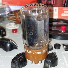 One(1x) Tung-Sol 1956 JAN CTL 6098/6AR6WA Vacuum Tube Re-Tested as NOS Factory