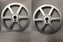 New One Pair Pioneer silvery 7” Tape Reel Light Metal Aluminum Take Up Reel