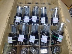 10 pcs NEW 6N8S / 6SN7/ 1578 Foton tubes, Foil Getter.