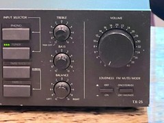 ONKYO TX-25 AM-FM STEREO RECEIVER- VERY NICE- Vintage 1984-85 Japan