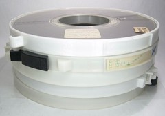 Vintage 1960s TVP 2 800 BPI-FW Magnetic Data Storage Tape Reel & Case Lot of 5