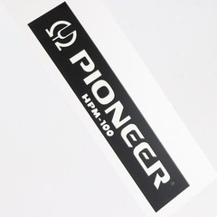 PIONEER HPM-100 logo badge Sticker Decal waterproof 128mm(5.03″)X26mm(1.02″)