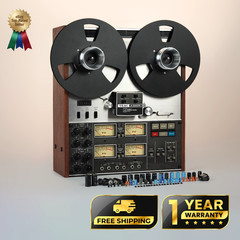 TEAC A-3340S Reel-to-Reel Tape Deck – Professionally Restored – 1-Year Warranty