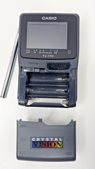 Casio Crystal Vision Handheld Color TV-770 **Vintage Analog Portable TV**